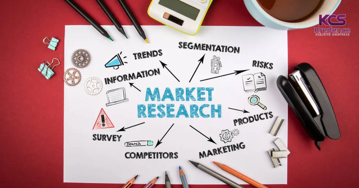 Market research for audience segmentation