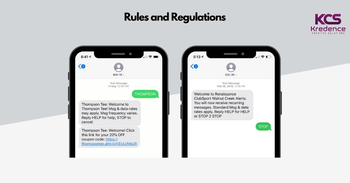 rules and regulation for sms marketing